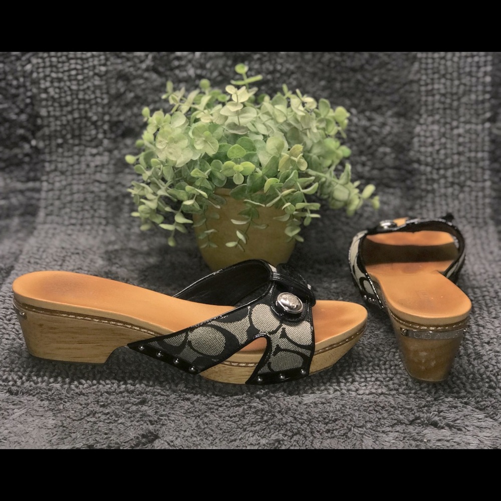 Coach clogs